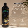 Shampoo Cola Caballo Acelera Crecimiento Anti Caida Brillo Suavidad