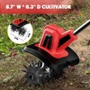 MaxMore Cordless Tiller Cultivator Compatible with Milwaukee 18V Battery (Tool