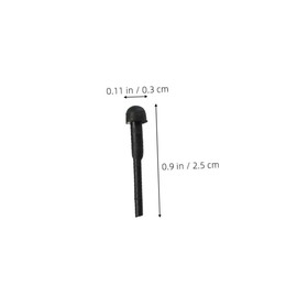 Baluue 5pcs Scissors Rubber Bumpers for Hair Cutting Noise Reduction Silencers for Pet Grooming Salon Shears Enhance Comfort Efficiency Grooming Tasks