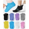 8 Pairs Non Slip Women Yoga Socks with Grips for