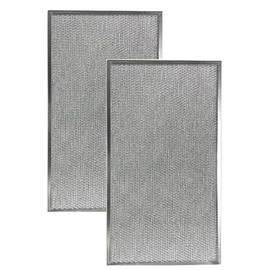 Air Filter Factory 9-1/2 X 11-3/4 X 3/8 Inches Range Hood Aluminum Grease Filters 2-Pack