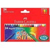 Faber Castell Wax Crayons - 24 Shades