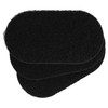 vhbw Set of 3 Replacement Anti-Odour Activated Carbon Filters Compatible