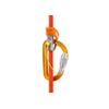 Petzl M39A SL NEW Sm'D Ultra-Light Asymmetrical Carabiner, Screw-Lock, Yellow