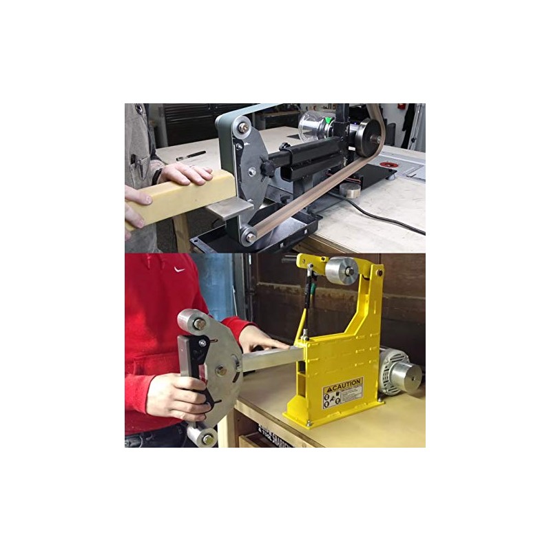 Belt Grinder D-backing plate for 2x72" knife making grinder with