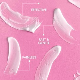 Nad's Depilación facial suave y calmante para mujeres, crema depilatoria sensible para áreas delicadas de la cara, 0.99 onzas (4446)