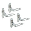 Mytee Products 4 Pack 6-5/16" (W) x 4-3/4" (D) Silver