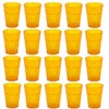 Engelland - 20 x Plastic Cups Drinking Cups Orange Cocktail