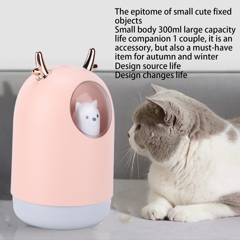 Humidifier USB Mini Home Bedroom Mute Small Desktop Cute Pet