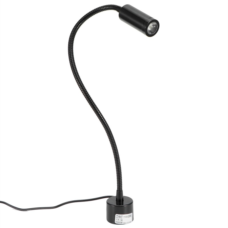 Adjustable Gooseneck LED Working Light with Magnetic Base for CNC