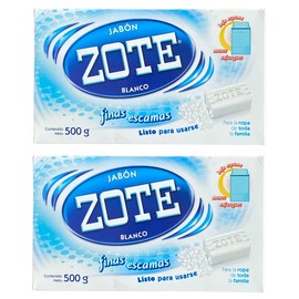 Jabón zote hojuelas 2 paquetes de 500 gr, zote hojuelas blanco