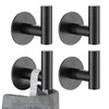 JQK Self Adhesive Towel Hook Bronze, No Drill Stick on