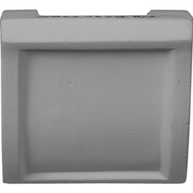 Ekena Millwork MDB03X03BE Bedford Coupling Moulding Profiles, 3"P x 3"H, White