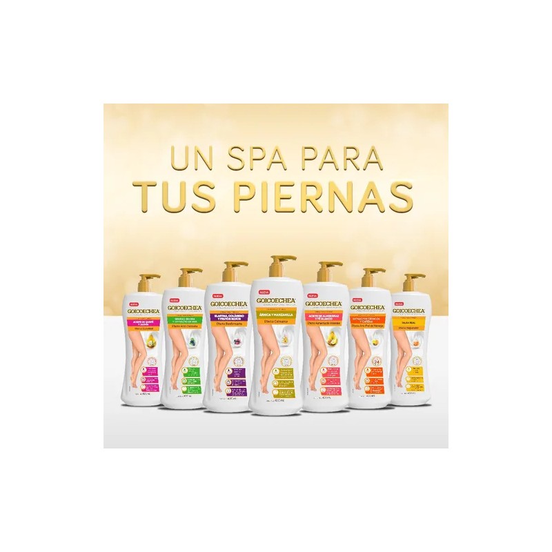 Goicoechea Crema Anticelulitis para Piernas con Extracto de Naranja, 400ml