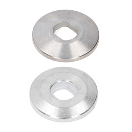 2Pcs Cutting Machine Pressure Plate Saw Blade Clamp Washer Cemented Carbide Bearing Block for 10in Aluminum Mitre Saw