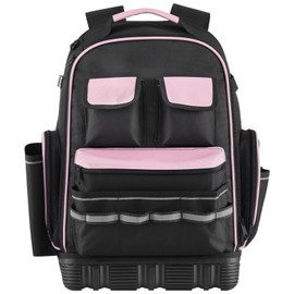 Tool Backpack 56 Pockets Tear-resistant Jobsite Backpack for Electrician