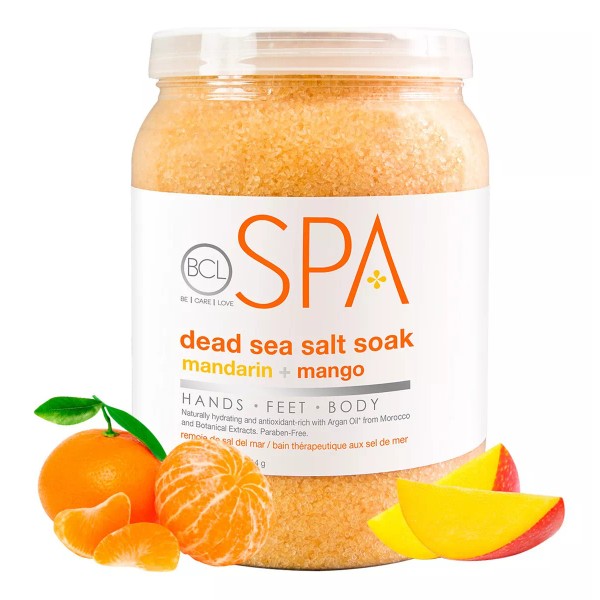 BCL Spa  Sal Del Mar Muerto Organica 1.8k Mandarina + Mango Bcl Spa
