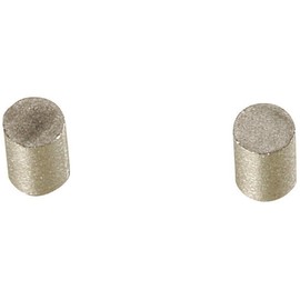 Niigata Seiki BeHAUS Rare Earth Samarium Cobalt Magnet, φ0.1 x 0.1 inches (3 x 4 mm), 1.8 N, KS-1, Pack of 2