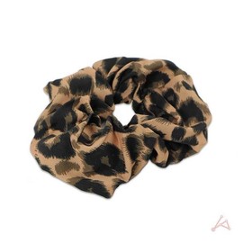 Leopard print scrunchie 437111 / 호피 곱창머리끈 437111