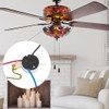 Ceiling Fan Switch 2PCS Zing Ear ZE-208S E89885 3 Speed