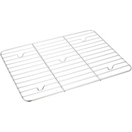 遠藤商事 業務用 角バットアミ 12枚取用 18-8ステンレス ABT03012