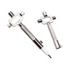 Abiyou Pack of 2 Universal Construction Keys, Zinc Alloy Architect