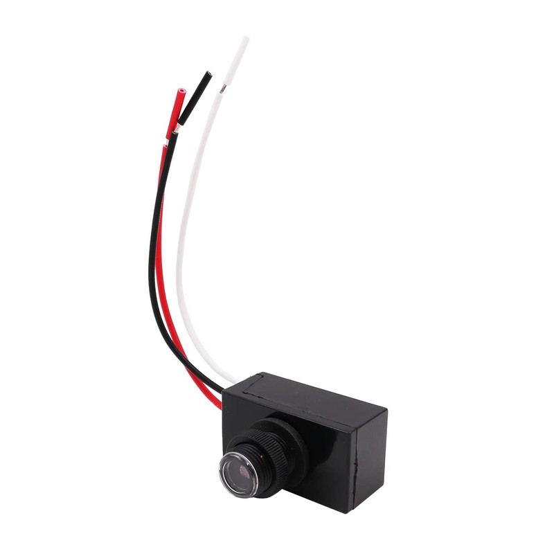 VOANZO 2 Packets Sunlight Sensor for Outdoor Lighting 120-277V Light