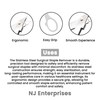 NJ Enterprises® Plastic Skin Staple Remover with Free Stainless Steel