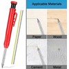 Carpenter Pencils, BetterJonny Sumitsuke Mechanical Pencils with 36 Refills in