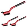 ZIMISI 3PCS Car Cleaning Brush Set, Small Nylon Cleaning Tools,
