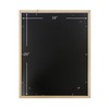 Art Emotion Solid Wood Picture Frame with 2MM Reinforced Glass,