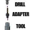Drilax 5/8-11 Drill Adapter Attachment 5/8 Threaded Arbor Diamond Hole