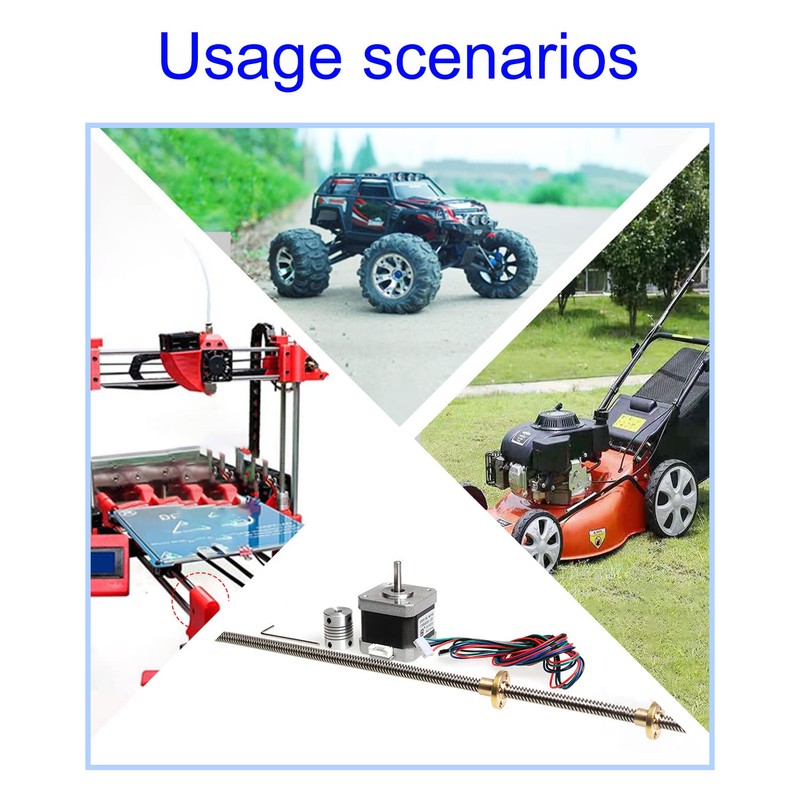 Aopin Flexible Beam Couplings 6mm to 6mm Flexible Coupler Shaft