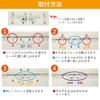 iroha Curtain Rear-Insert Magnetic Runner 1 Set For Double Opening