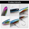Meeresangeln Angelköder Long Cast Fisch kunstköder Raubfisch Köder Bionischer Fischköder