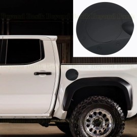 Torox For 2024-2026 Toyota Tacoma SHORT Bed ONLY Fuel Gas Door REPLACEMENT MATTE BLACK