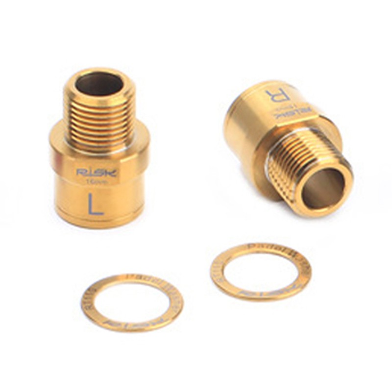 Cycling Pedal Extender Cycle Pedals Adapters Cycling Pedal Extension Shaft
