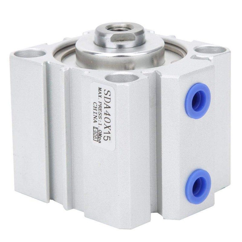 SDA40 Thin Air Cylinder Aluminum Alloy Double Action Compact Micro