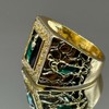 San Judas Ring - Gold-Filled - Men's Religious Jewelry -