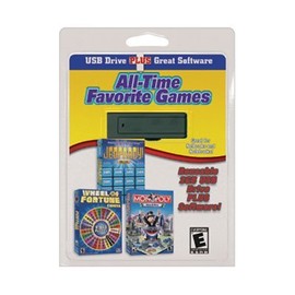 PC Treasures 2GB USB Pocket Drive with All-Time Favorite Games