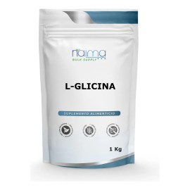 L Glicina 100% Pura 1 Kg Sabor Sin Sabor
