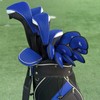 Andux 4pcs/Pack Long Neck Golf Hybrid Club Head Covers Dial