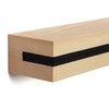Buchenbusch urban design Key Hook Ash Felt Insert Black (72