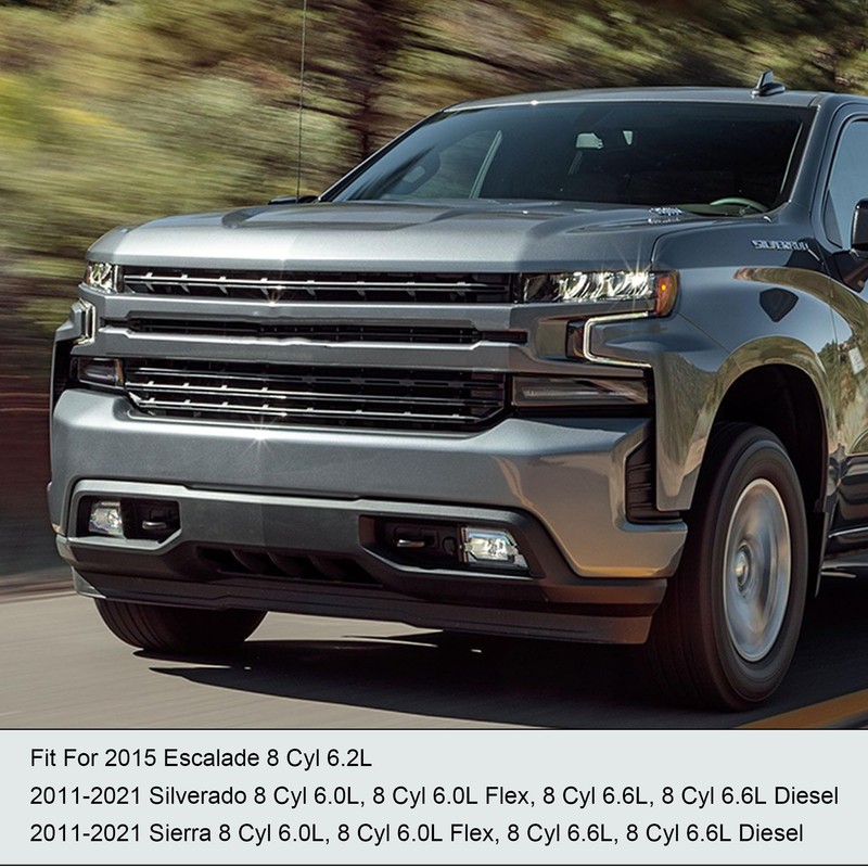 Yukauto Front Bump Stops Fit for Chevy 2011-2021 Silverado/Sierra 2500