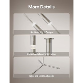 Aurzen PowerPlay Stand for Zip Projector, 10000 mAh Large Capacity Battery, Flexible and Portable Moving Partner for Outdoor