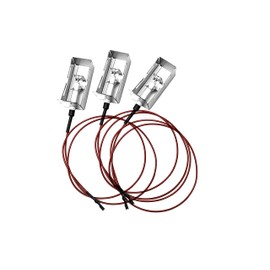 Replace parts 3-Pack Stainless Steel Electrode Replacement for Select DCS Gas Grill27DBQ, 27DBQR, 27DBR, 27DSBQ, Models