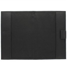Large Leather Golf Scorecard Holder 2314 - for UK, Ireland and European scorecards Black