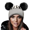 4sold Miki Colour Womens Girls Winter Hat Wool Knitted Beanie