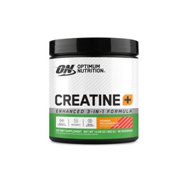Optimum Nutrition Creatine Monohydrate Plus Powder, Orange Passionfruit Flavored Creatine Performance Blend With Electrolytes for Hydration, Added Vitamins, 40 Servings, 360 Grams (Packaging May Vary)