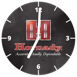 Hornady "H" 18" Decorative Clock for Garage, Man Cave, Gun Shop, etc #99146